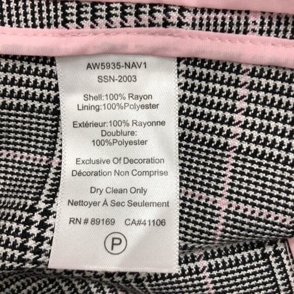 ATM Glen Plaid Single Button Structured Blazer 10 NWOT - Picture 12 of 12